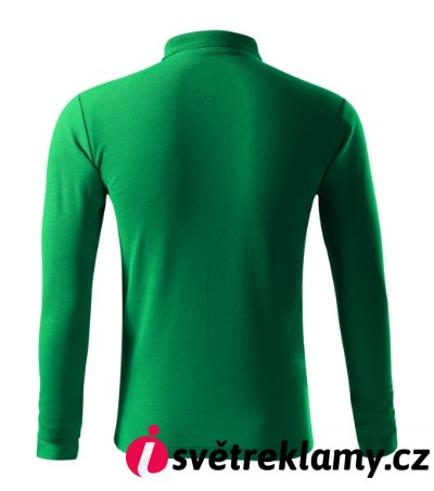 Pique Polo LS - Barva: bílá, Velikost: S