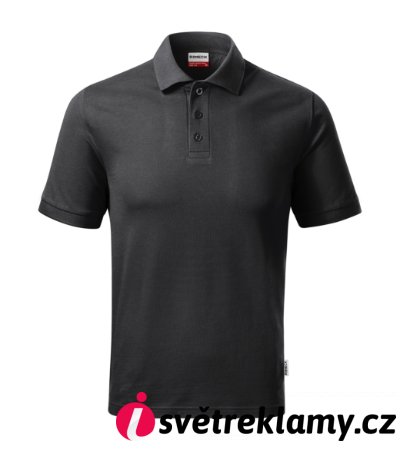 Resist Heavy Polo - Barva: ebony gray, Velikost: S