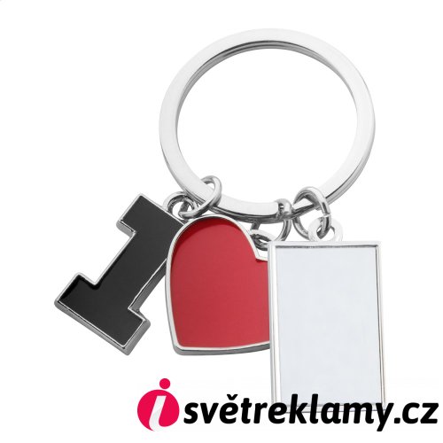 I Love přívěšek na klíče