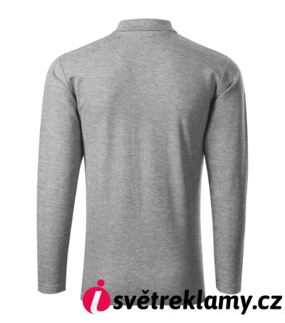 Pique Polo LS - Barva: bílá, Velikost: S