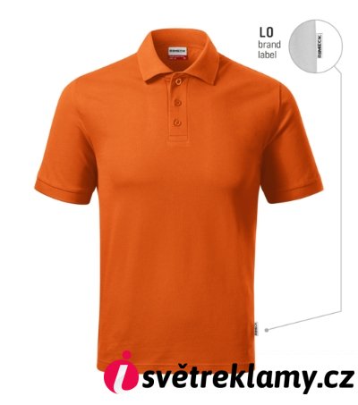 Resist Heavy Polo - Barva: ebony gray, Velikost: S