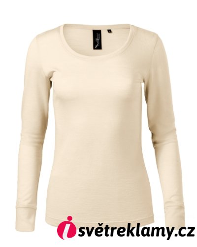 Merino Rise LS - Barva: tmavě šedý melír, Velikost: S