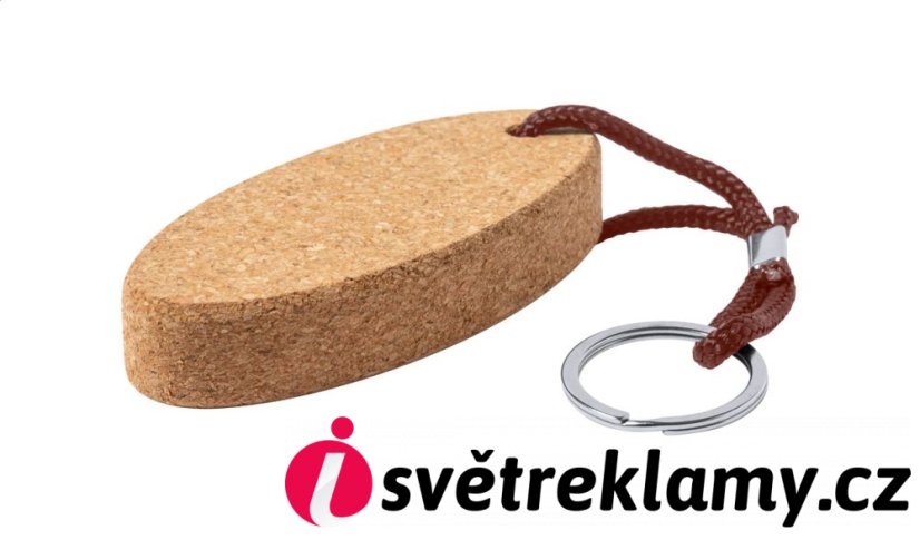 Flocox přívěšek na klíče z korku