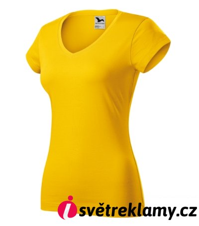 Fit V-neck - Barva: bílá, Velikost: XS