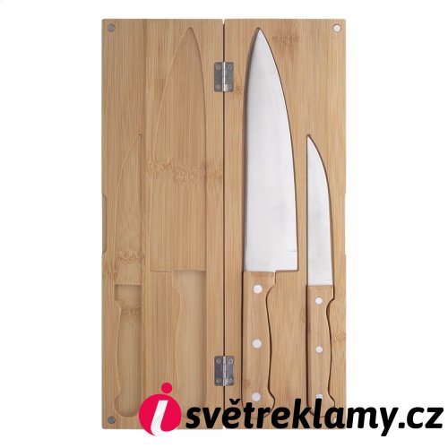 Sanjo bambusová sada nožů