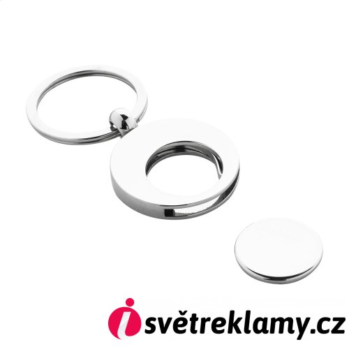Cromo přívěsek na klíče do nákupního vozíku