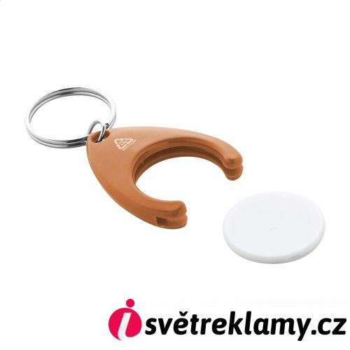 Neppy RABS přívěšek na klíče se žetonem do vozíku