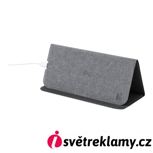 Chapati podložka pod myš s bezdrátovou nabíječkou