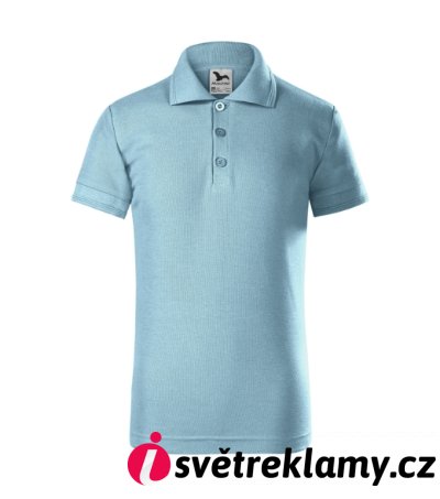 Pique Polo - Barva: bílá, Velikost: 158 cm/12 let