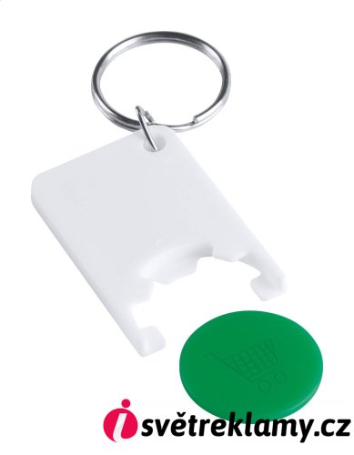 Trolex přívěšek na klíče se žetonem