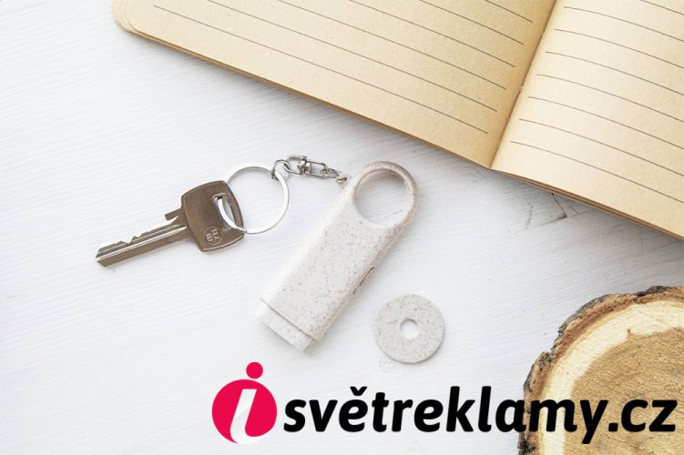 Bopor přívěšek na klíče se žetonem