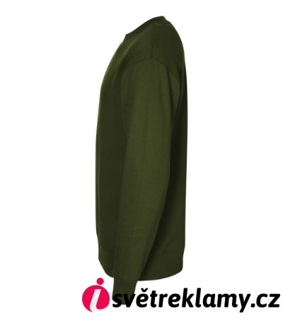 Crew - Barva: tmavě šedý melír, Velikost: S