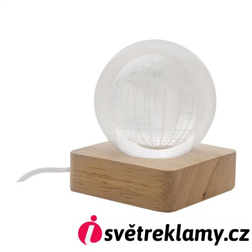 LumiGlobe skleněná světelná koule