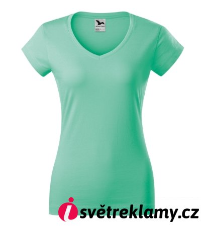 Fit V-neck - Barva: bílá, Velikost: XS