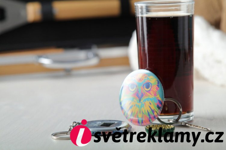 MagBadge Bottle placka s otvírákem na láhve