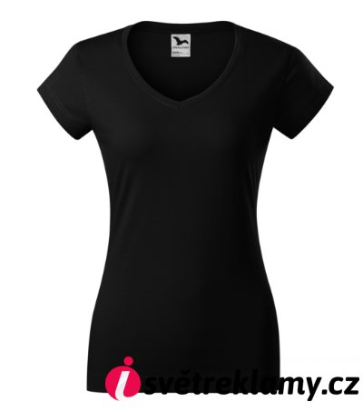 Fit V-neck - Barva: bílá, Velikost: XS