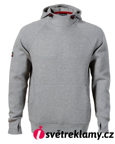 Vertex Hoodie - Barva: marlboro červená, Velikost: S